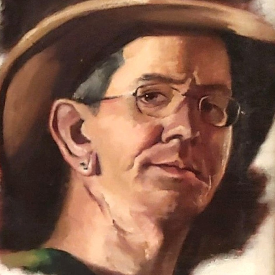 Self portrait of Tom Rieschick