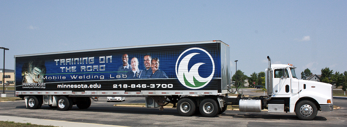 M State mobile welding truck