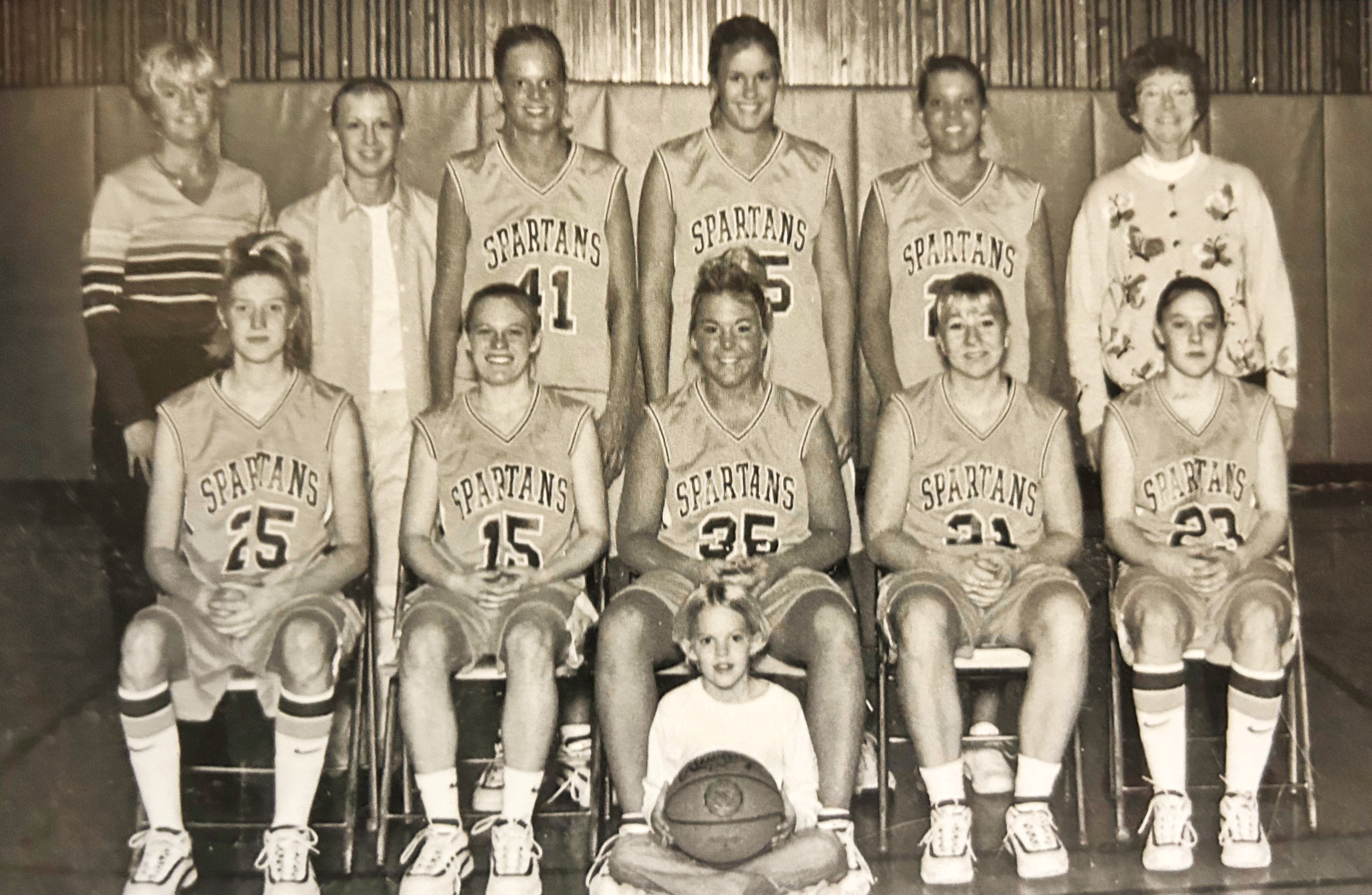 The 2001 Lady Spartans basketball team, NJCAA Division III national champions.