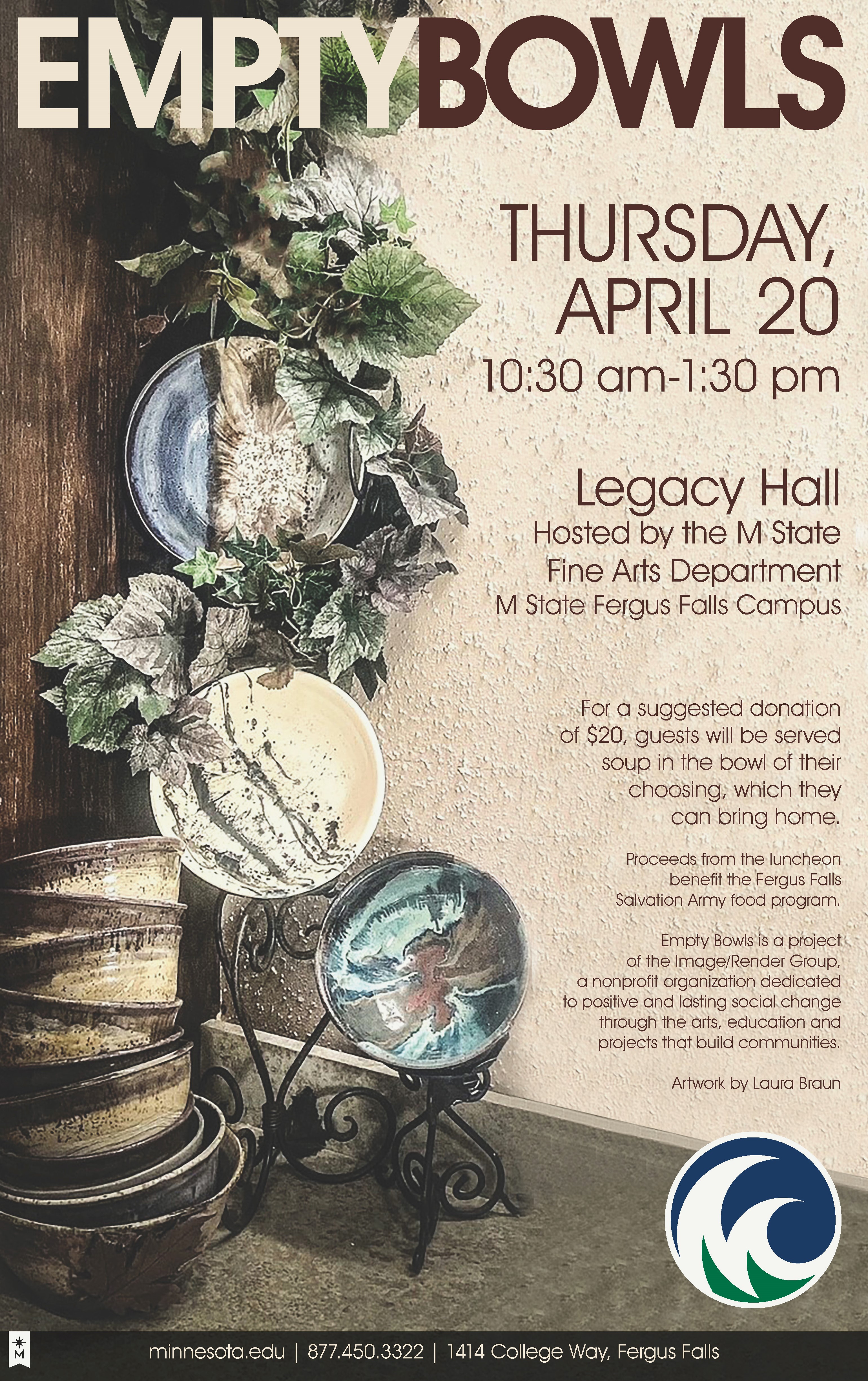 Empty Bowls 2023 Poster