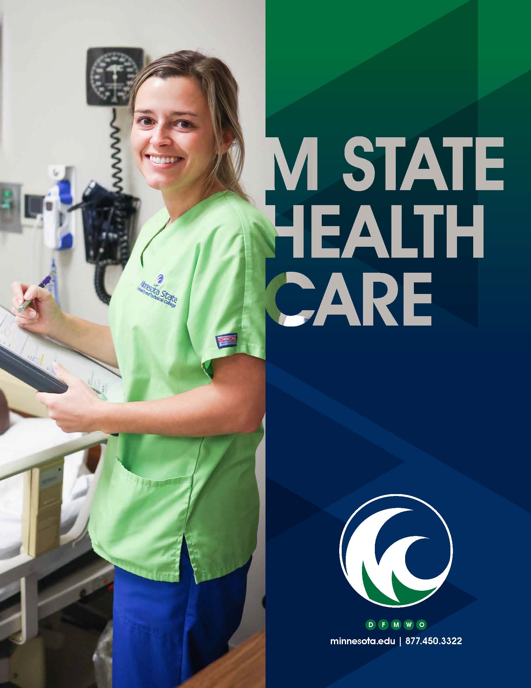 2023 Healthcare Brochure Cover Woman Nurse