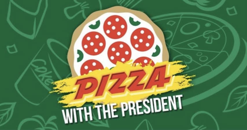 Pizza With the President graphic