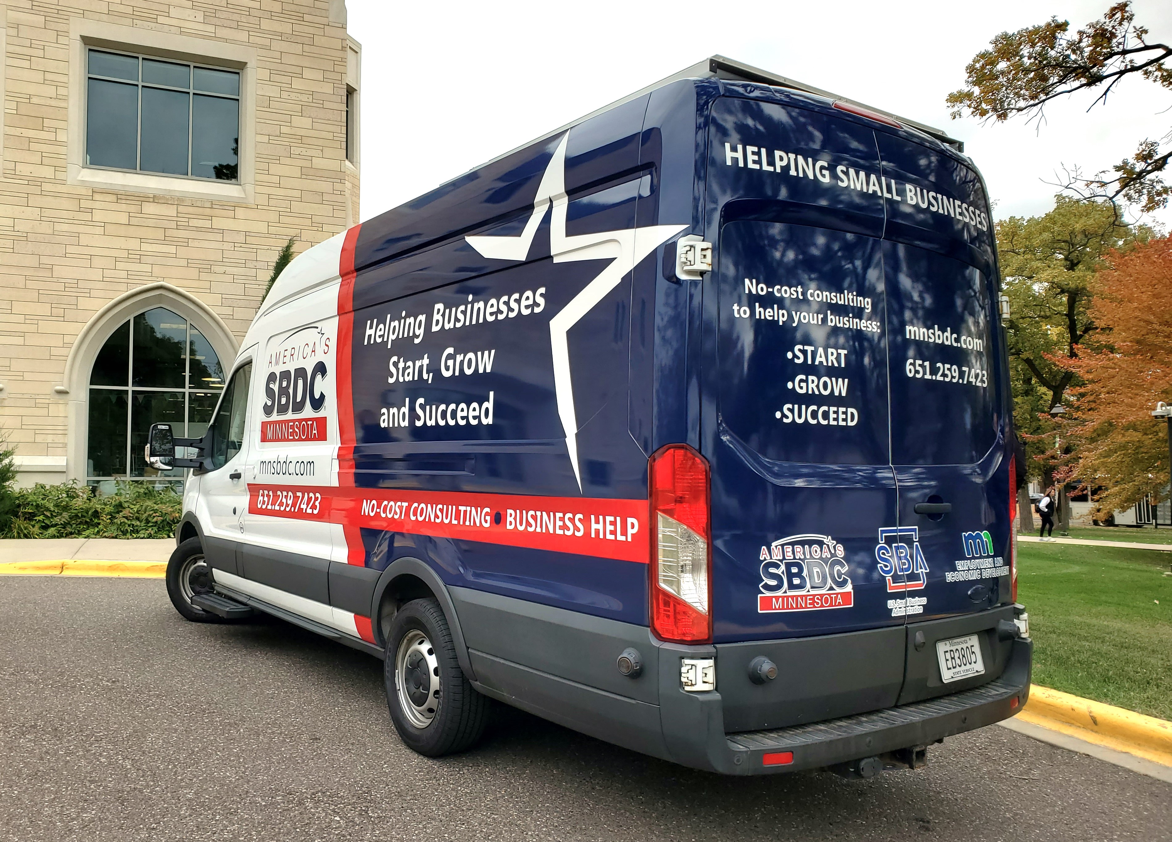 Minnesota SBDC van