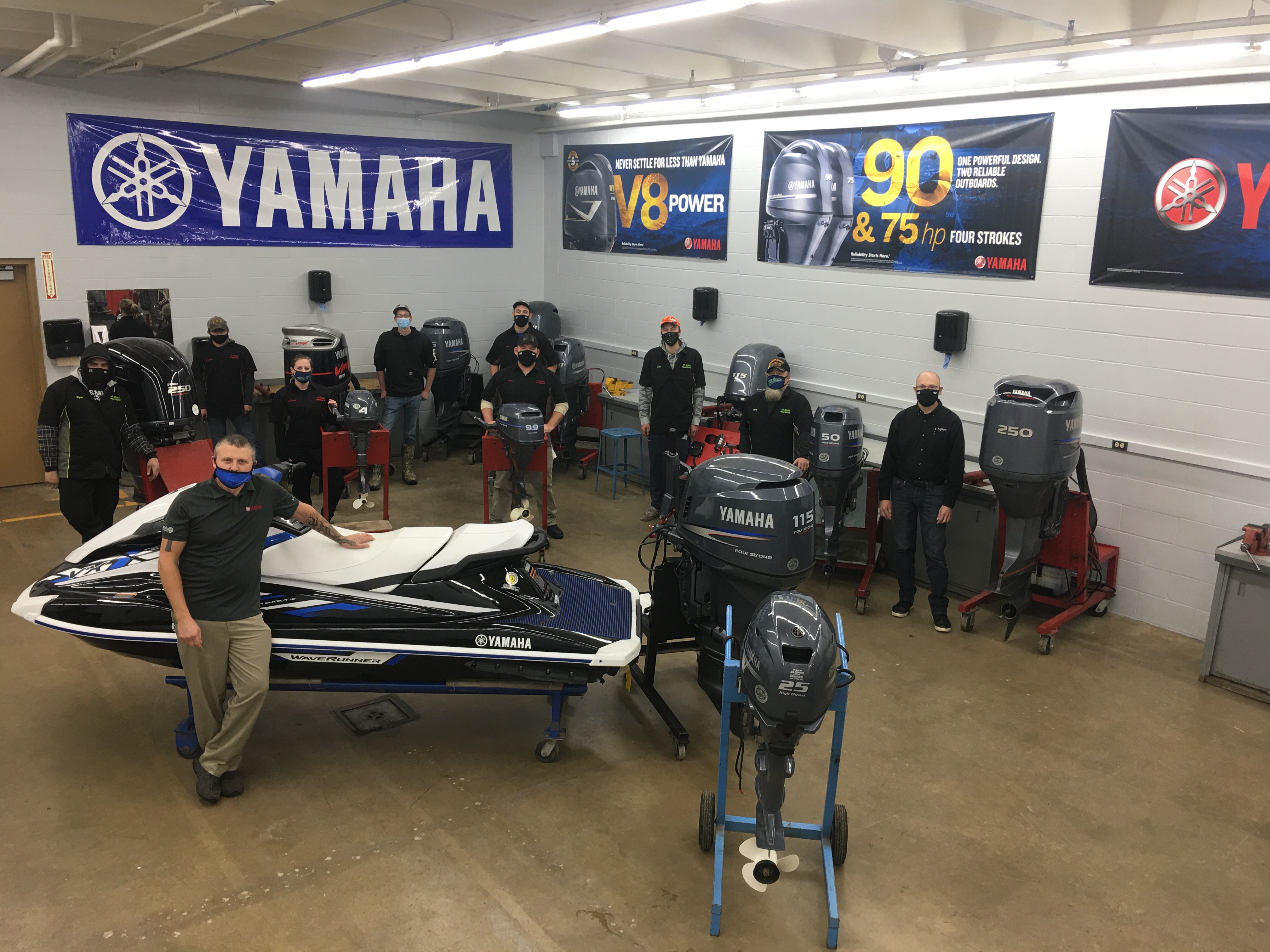 Yamaha donates to PowerSports