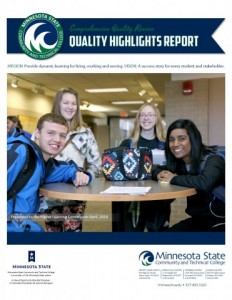 Quality highlights report title page