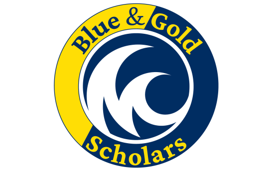 Blue & Gold Scholars program logo