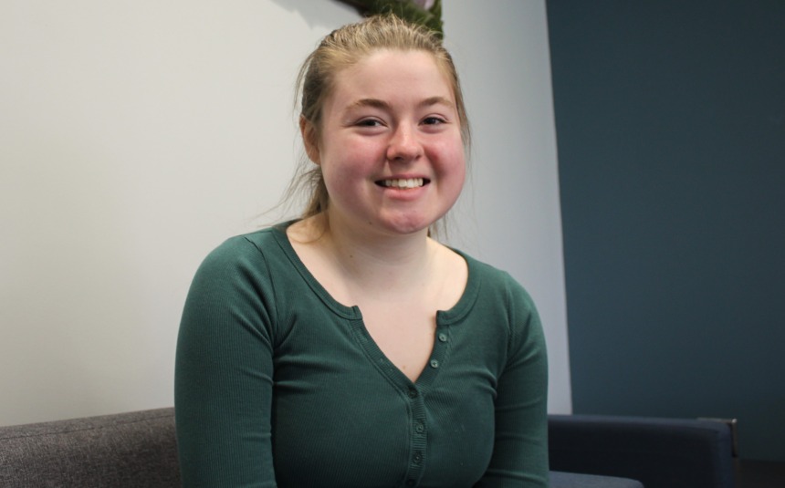 Adrianna Leverty-Taylor, M State student on the Fergus Falls campus