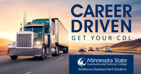 Career Driven Get Your CDL Minnesota State Community and Technical College