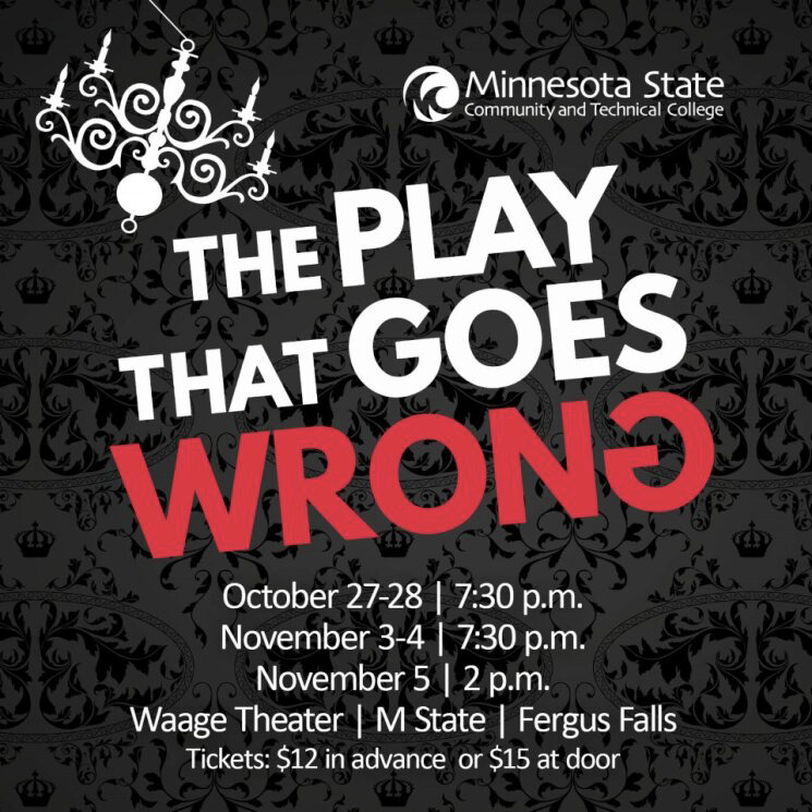 The Play That Goes Wrong square promotional graphic